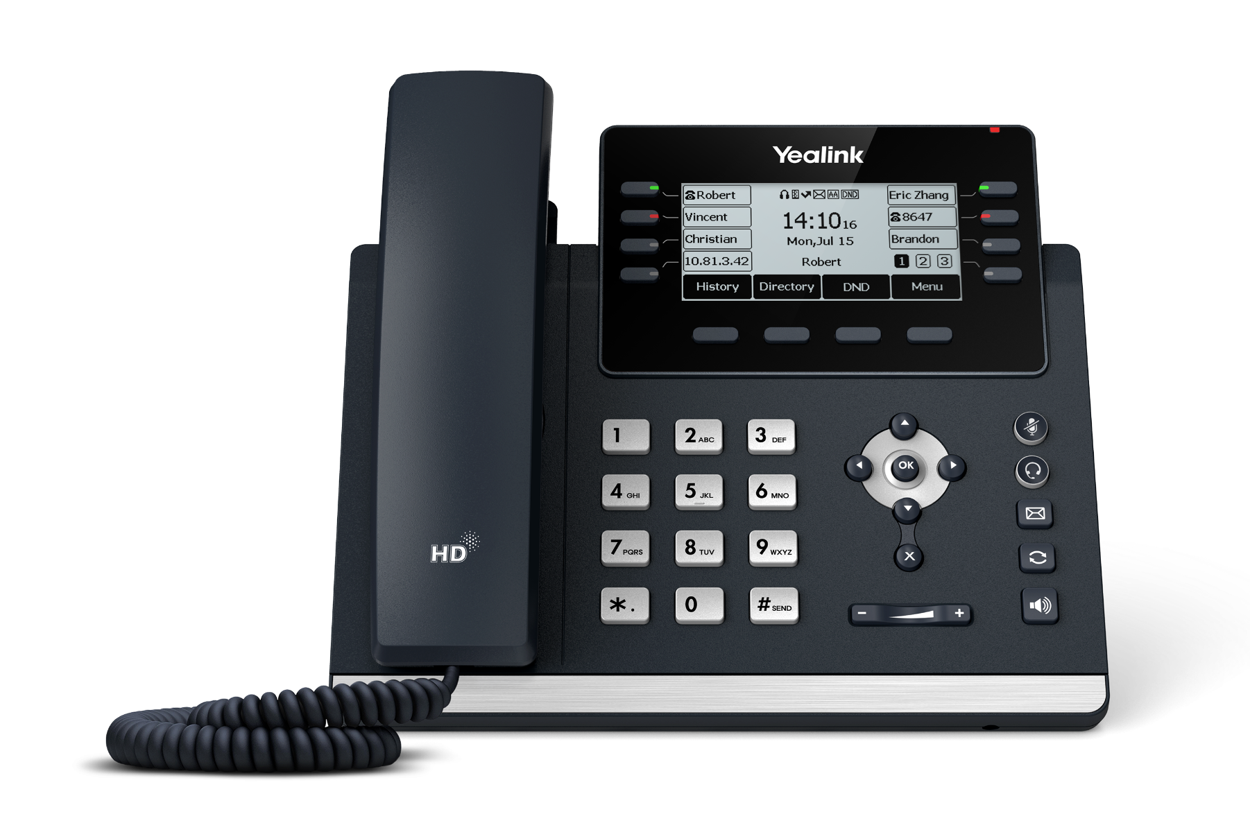 How do I operate the Yealink T43U IP Phone 1301202?