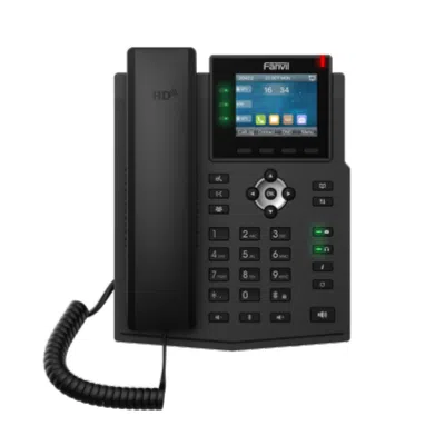 How big is the screen size of the Fanvil X3U Pro Entry-level Gigabit VoIP Phone?