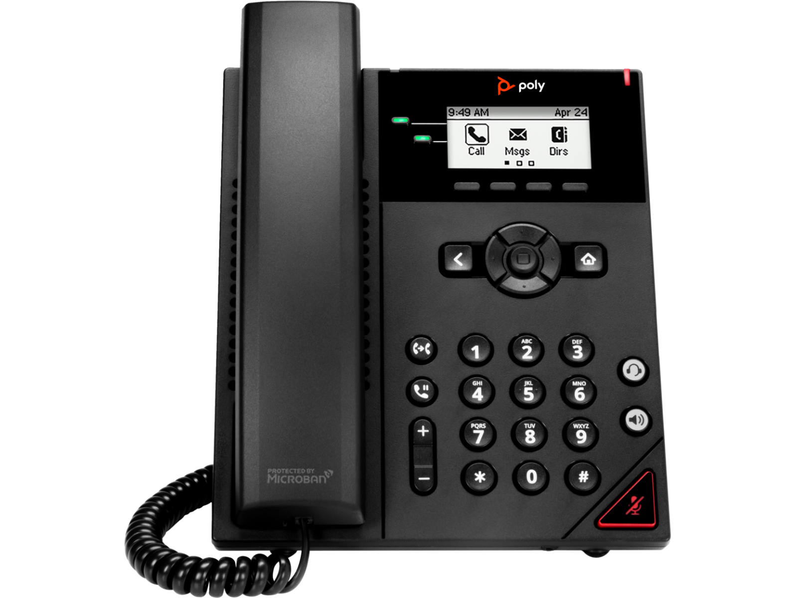 Who manufactures the Poly VVX 150 2-Line PoE IP Phone 911N0AA#AC3?