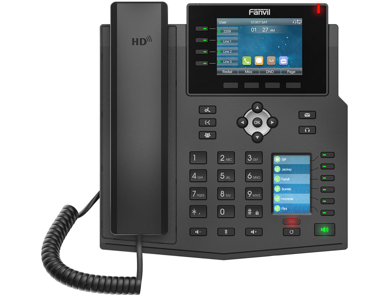 Fanvil X5U-V2 16-Line Mid-level IP Phone Questions & Answers