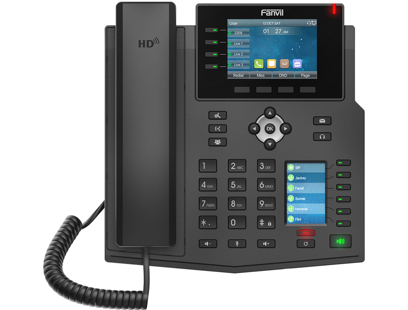 Is the Fanvil X5U-V2 IP Phone capable of functioning as a SIP hotspot?