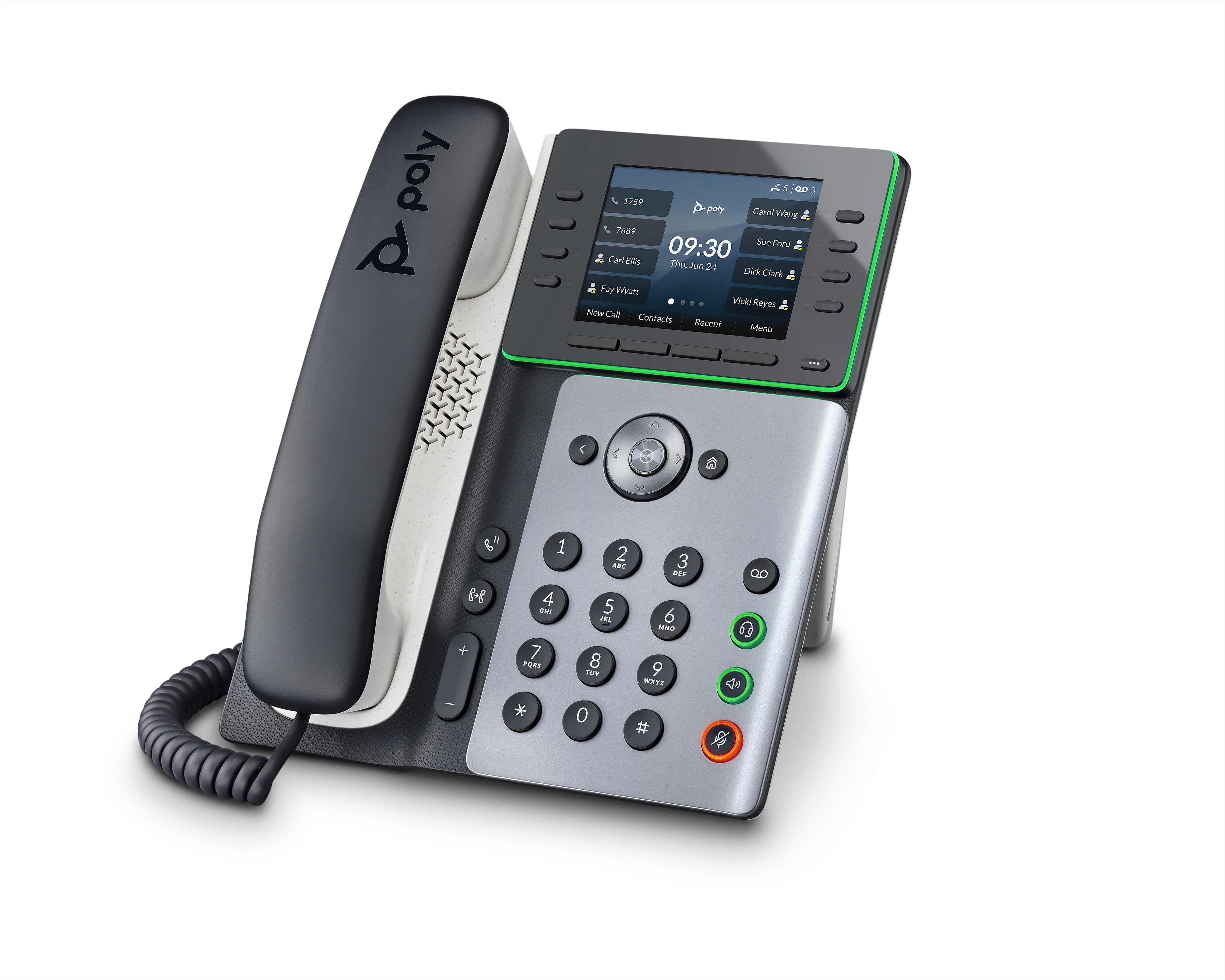 Poly Edge E350 IP Desk Phone 2200-87010-025 Questions & Answers