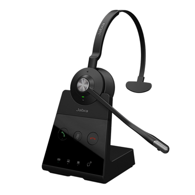 Does the Jabra Engage 65 Mono headset allow remote answering and ending of Zoom calls?