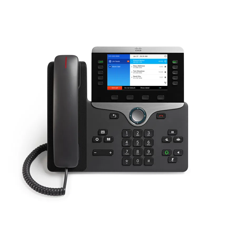 Can the Cisco IP Phone 8841 be wall-mounted?