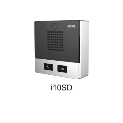 Does the Fanvil i10SD Audio Intercom support a VOIP connection?