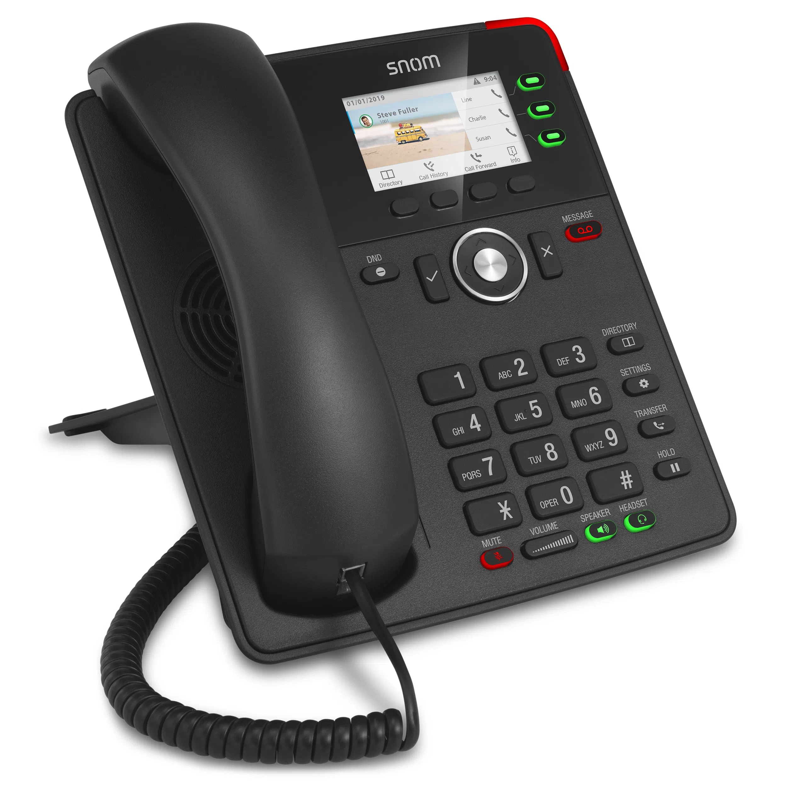 Snom D717 Entry-level Color VoIP Phone Questions & Answers