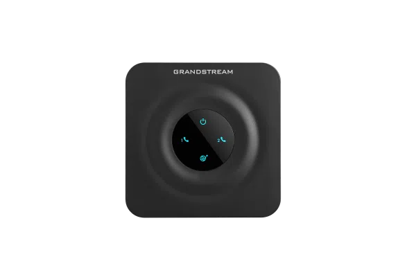 Does the HT802 V2 include a built-in router?
